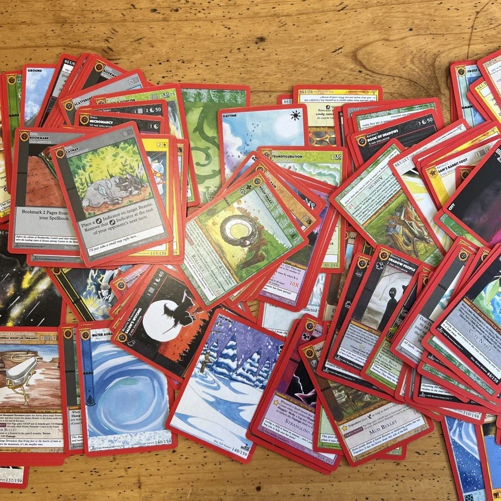 Bulk lot‎ MetaZoo Cryptid Nation 2nd Edition 143 cards straight from pack